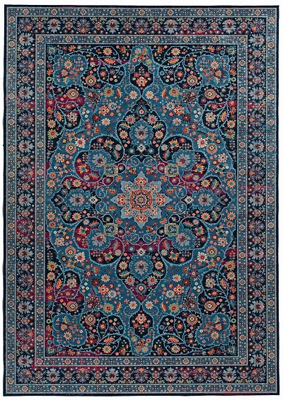 Emerald Canton Ivory & Thistle 5' x 7' Area Rug