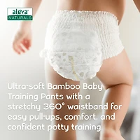Aleva Naturals® Bamboo Baby Culottes d'entrainement, paq. économique (Taille 5) - 144 Format