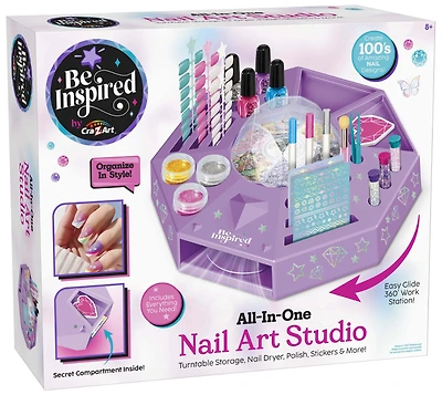 Be Inspired All in One Nail Art Studio Exclusive to Walmart