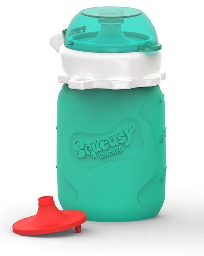 Squeasy Gear - Snacker Baby Reusable Food Pouch with No Spill Insert
