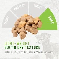 Caledon Farms Bouchées de saumon lyophilisées Friandises entièrement naturelles pour chiens 90 g
