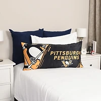 Oreiller de corps des penguins de pittsburgh de la LNH