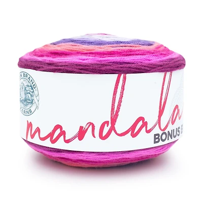 Lion Brand Mandala® Bonus Bundle® Yarn Light/DK Acrylic yarn, 300g/ 1080m, 1-CT