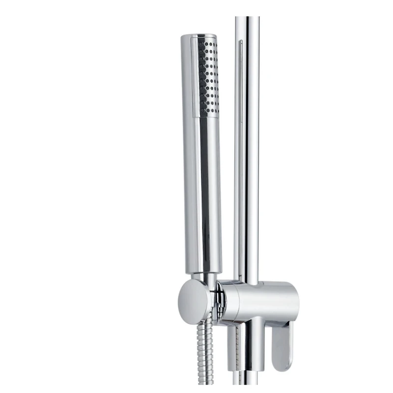 Douchette à 1 réglage d'akuaplus® avec barre de douche de 29 3/4 pouces (75.5 cm), fini chrome