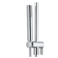 Douchette à 1 réglage d'akuaplus® avec barre de douche de 29 3/4 pouces (75.5 cm), fini chrome