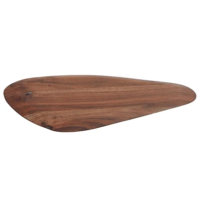 Planche De Service Triangulaire Incurvée En Bois D'Acacia