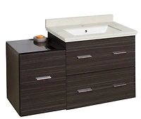 American Imaginations 37.75-in. W Vanity Set Dawn Grey AI-18717