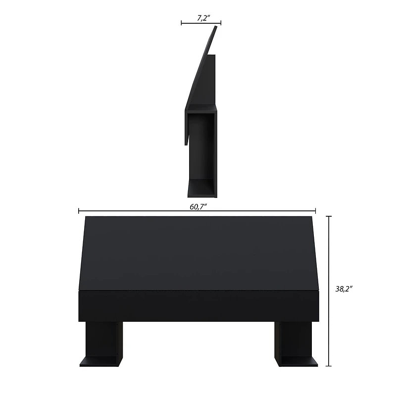 Nexera Storage Headboard