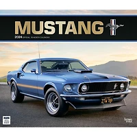 BrownTrout Mustang 2024 14x24 Inch Deluxe Wall Calendar, 9781975466671