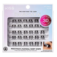 Kiss - Falscara - Multi Pack Natural Wispy Wisps - 30 Falscara Wisps, Kiss Falscara Wisps