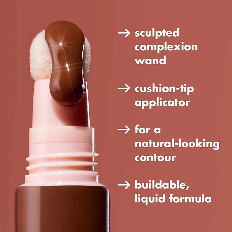 e.l.f. Cosmetics Halo Glow Contour Beauty Wand, Contour with cushion-tip applicator, 10 mL