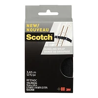 Scotch™ 19 mm x 3.6 m (0.75 in x 12 ft) Bundling Wrap, Black