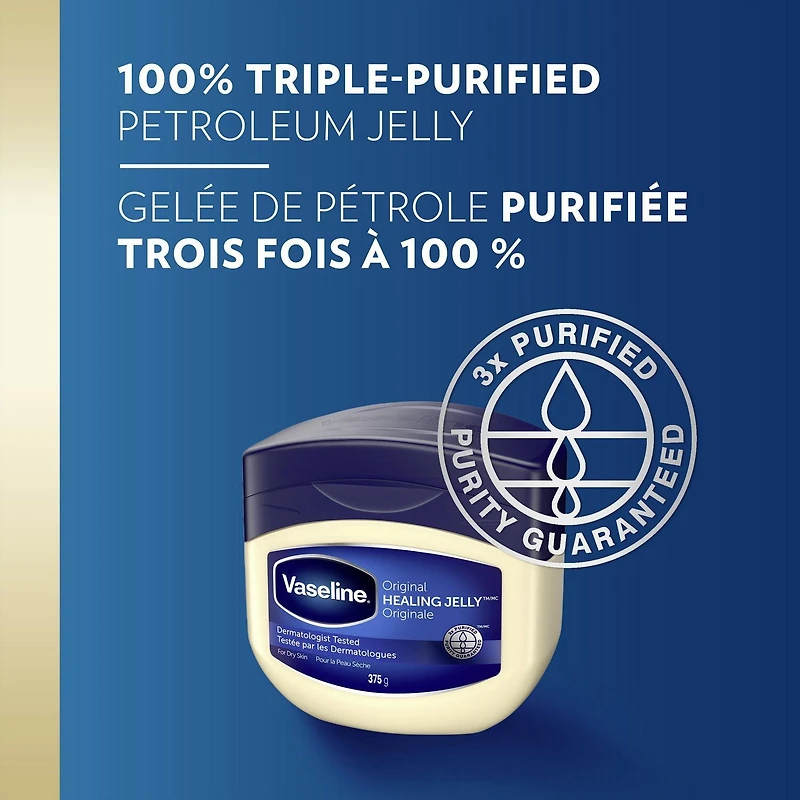 Gelée de Pétrole Vaseline Originale 375 g Gelée de Pétrole