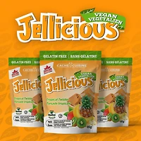 Jellicious Gelée de dessert Vegan Tropical Twister