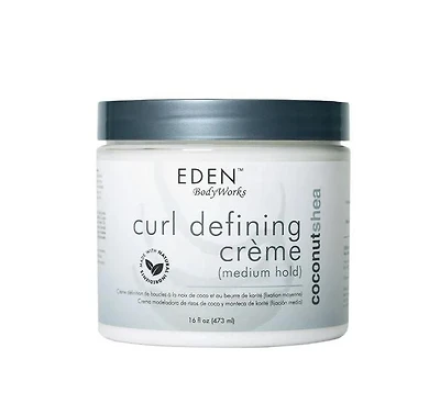 Eden Bodyworks Natural Curl Defining Creme, Curl Defining Creme 16oz<br>Holds curl pattern longer<br>No residue or build up<br>Defines curl pattern<br>Elongates curls
