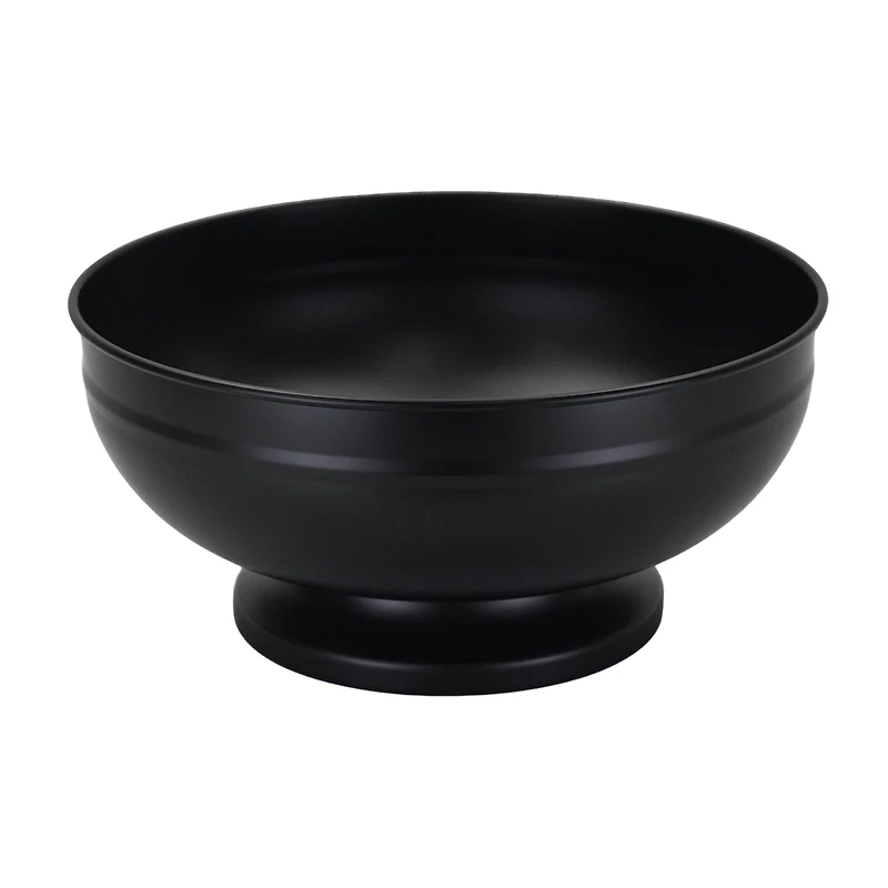 Hometrends Black Footed Serving Bowl,Dia.11.73"