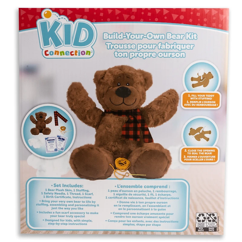 Trousse de fabrication d’ours en peluche Kid Connection KID CONNECTION PL TROUSS CREATION OURS
