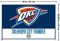 NBA Oklahoma City Thunder - Logo 21 Wall Poster, 22.375" x 34"