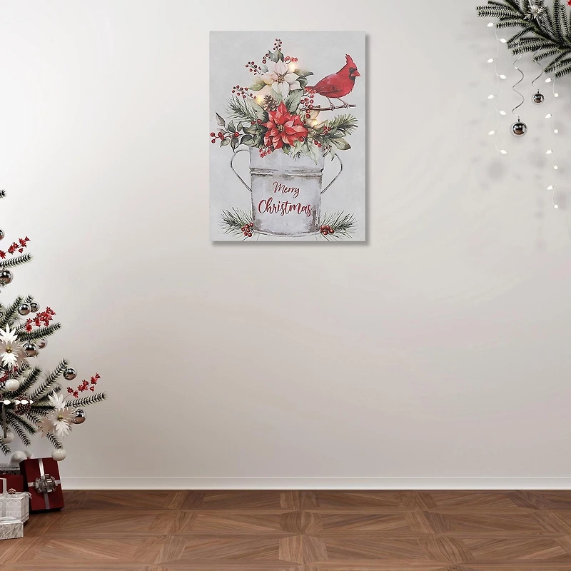 Led Canvas Wall Art Floral