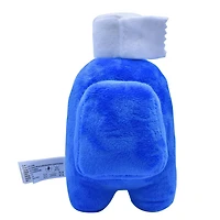 Among Us 6" Plush - Blue with Toilet Paper