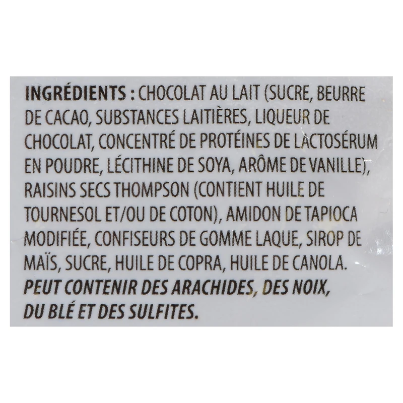 Milk Chocolate Dipped Raisins, 300g