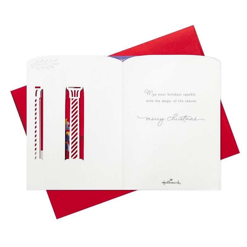 Hallmark Paper Wonder Musical 3D Pop-Up Christmas Card With Light (Nutcracker, Plays "Dance of the Sugar Plum Fairy")