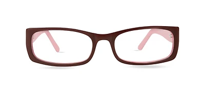 Baby Phat Womens Prescription Eyeglasses, Bv252, Brown Pink, 53-17-135