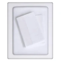 Ensemble de draps en microfibre doux et facile d'entretien Mainstays – Solide