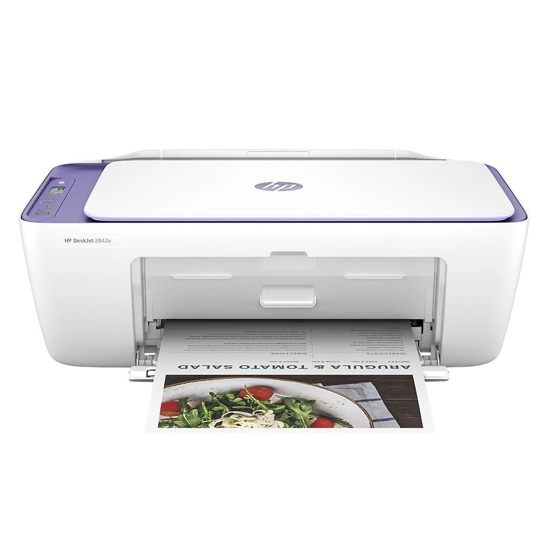 Imprimante tout-en-un HP Deskjet 2842e, avec 3 mois d'Instant Ink gratuits - Early Dusk