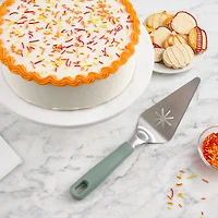 Ustensile de service en acier inoxydable Tout-pour-Célébrer pour tarte, pizza et desserts, Vert