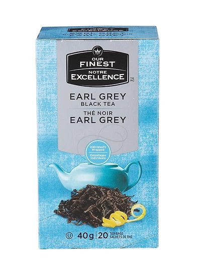 Thé noir Earl Grey Notre excellence