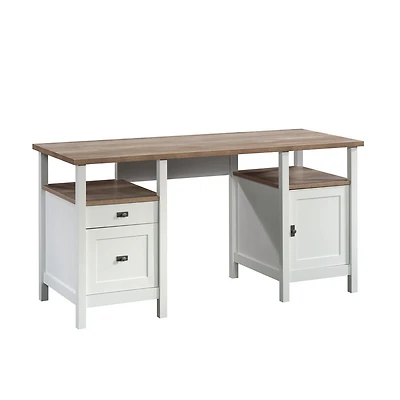 Sauder Cottage Road Desk, White, 430056