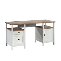 Sauder Cottage Road Desk, White, 430056
