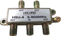 Répartiteur 4 voies 5-900 mhz, CATV (lot de 2/commande)