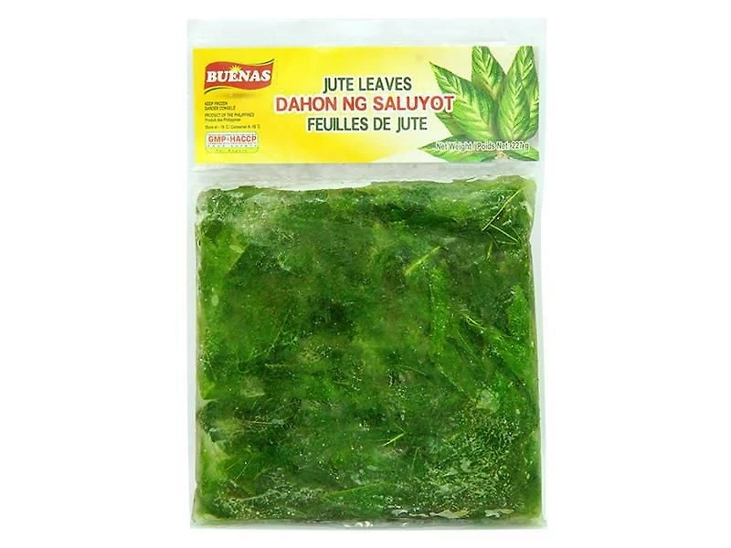 Buenas Jute Leaves - Dahon ng Saluyot 454g, Buenas Jute Leaves