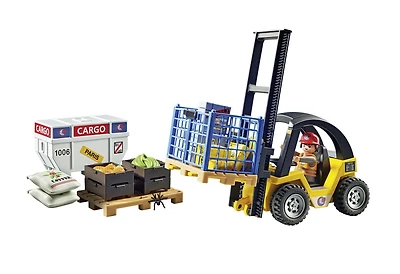 Playmobil Forklift truck with cargo