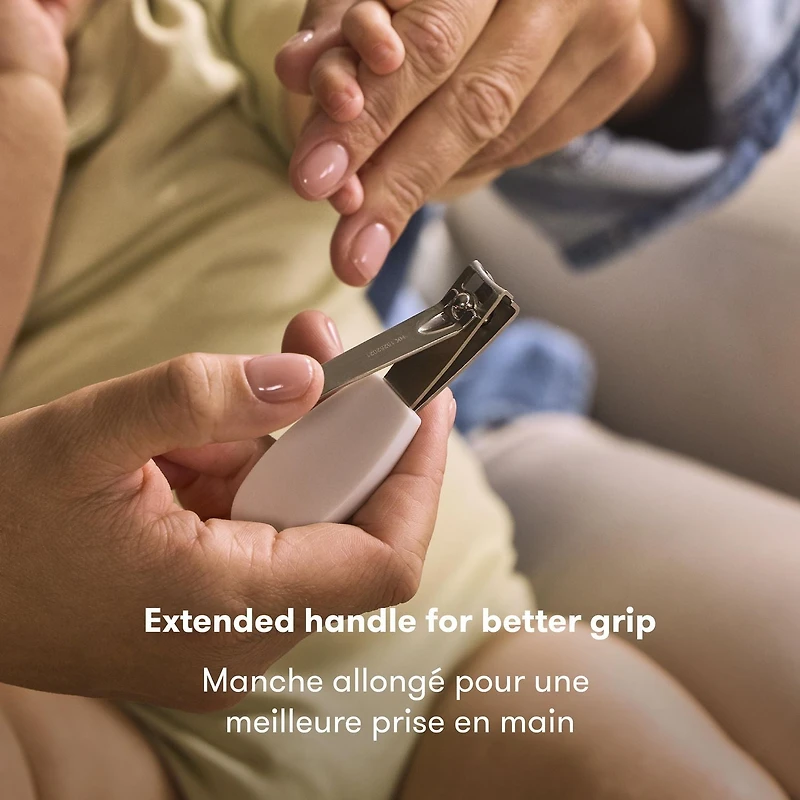 Frida Baby - NailFrida Scissor + Nail Clipper In One The Snipperclipper Solo the baby nail clipper with safety spyhole for newborns and up