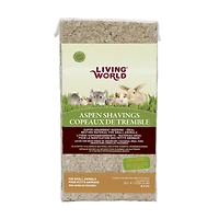 Living World Aspen Shavings, 20 L (1200 cu in)