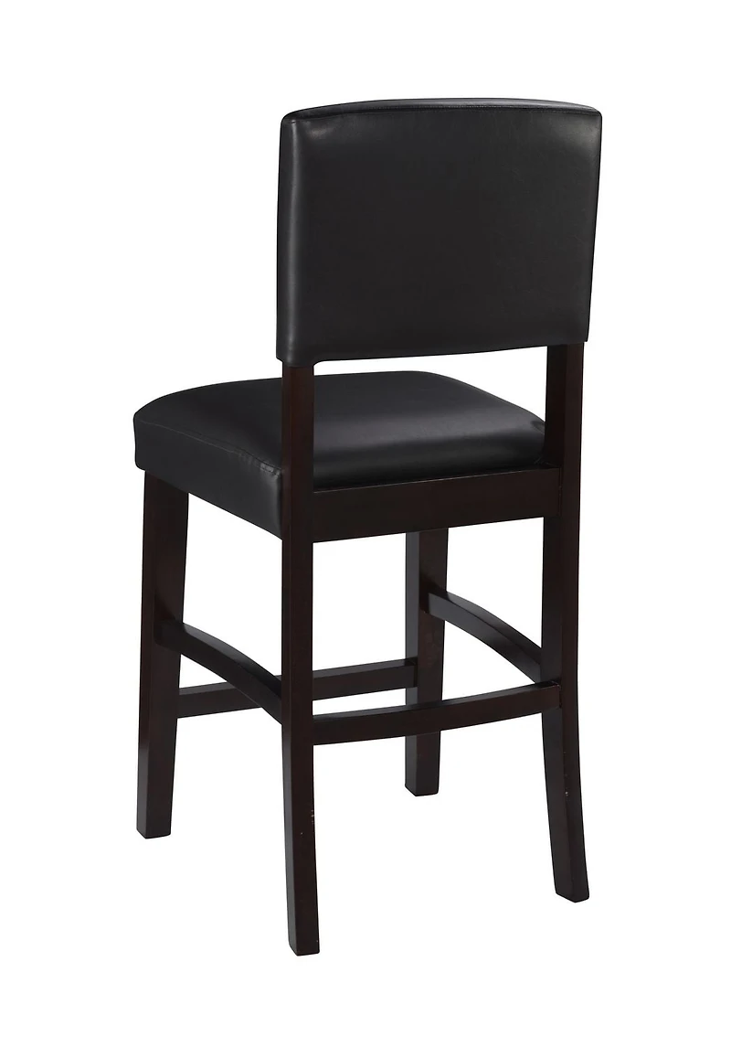 Tabouret de comptoir espresso Benson