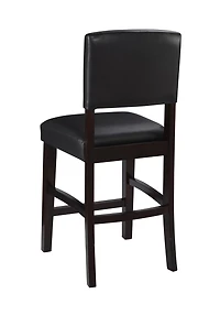 Tabouret de comptoir espresso Benson