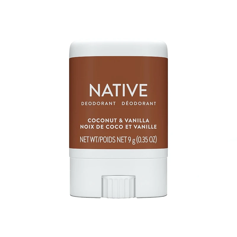 Native – Desodorisant sans aluminium, noix de coco et vanille, sans aluminum, déodorant, Native 9g