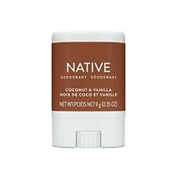 Native – Desodorisant sans aluminium, noix de coco et vanille, sans aluminum, déodorant, Native 9g