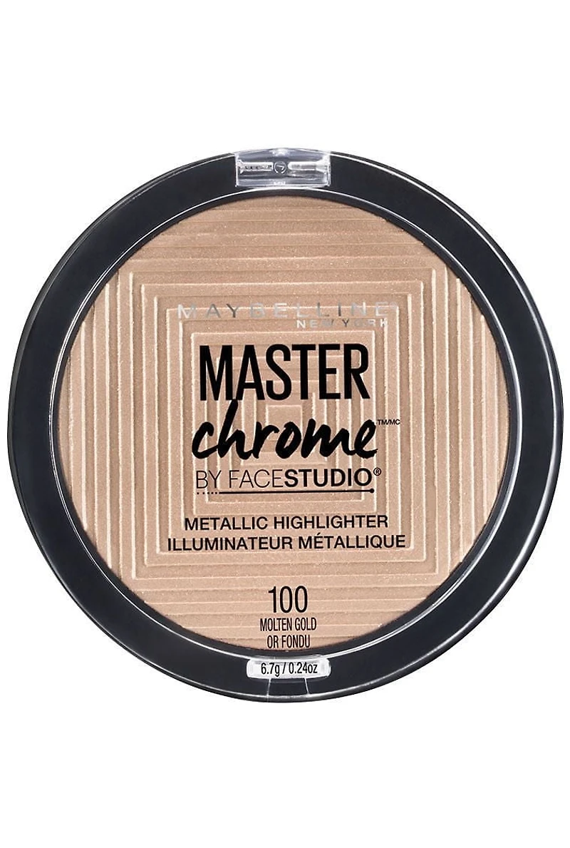 Maybelline New York Facestudio® Master Chrome™, Metallic Highlighter, 5.5 gr, 5.5 Gr