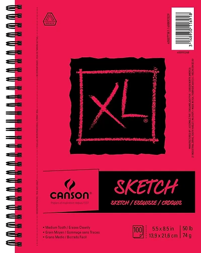 Sketch Pad, 5.5" x 8.5"