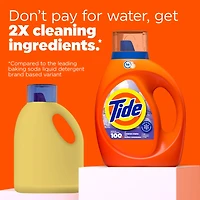 Détergent à lessive liquide Tide en eau froide, détergent liquide, parfum Bouquet d’iris, compatible avec les laveuses HE, 1 L, 25 brassées 1L