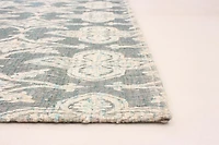 ECARPETGALLERY 4'5" x 6'4" Transitional Collage Handmade Area Rug for Living Room, Dining Room and Bedroom in Grey