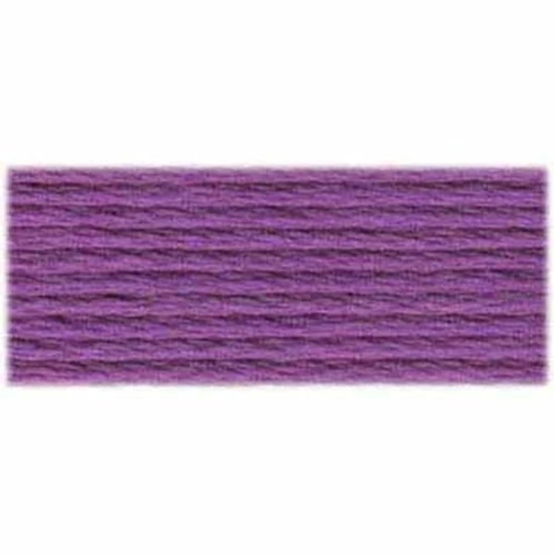 Fil à broder en coton DMC à 6 brins 8m – Fil en colon Violet 6 Brins