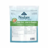 Blue Buffalo Nudges Jerky Cuts Natural Dog Treats, Chicken, 141g