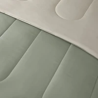 Mainstays Couette Vert Reversible 1 Place