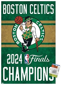 NBA Boston Celtics - Logo de l'équipe des finales NBA 2024